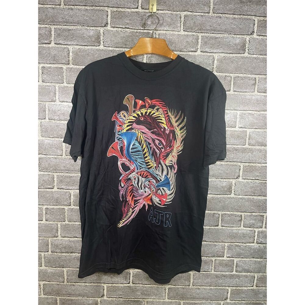 AJR 2022 Graphic Band T-Shirt Multicolor Unisex XL Short Sleeve